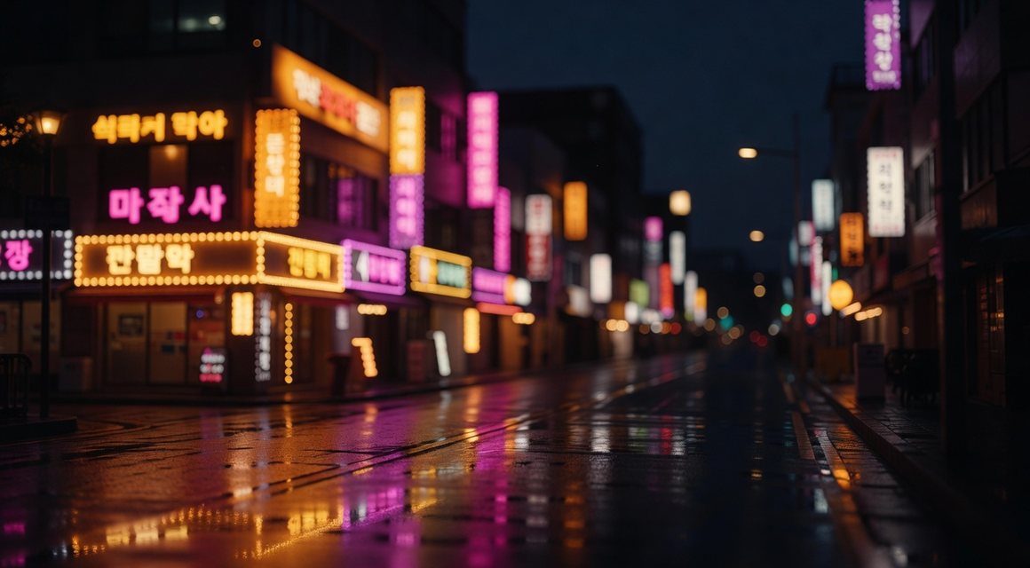 밝은 모서리 바로 뒤가 어두운 거리 — 밤의민족 안전 시점별 위험